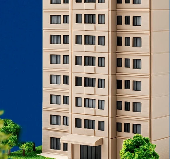 Edificação relacionada ao desenvolvimento imobiliário