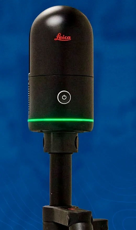 Equipamento de laser scanning utilizado em levantamento
